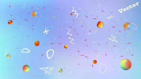 Professional abstract space background picture light. Stock Illustration
