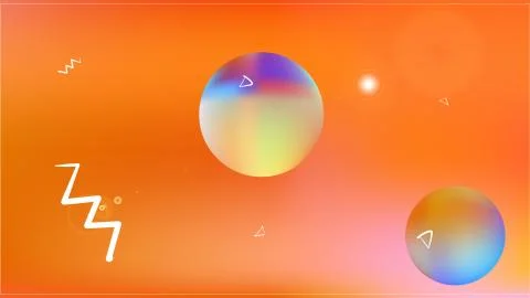 Professional abstract space background picture colorful. Illustrazione stock