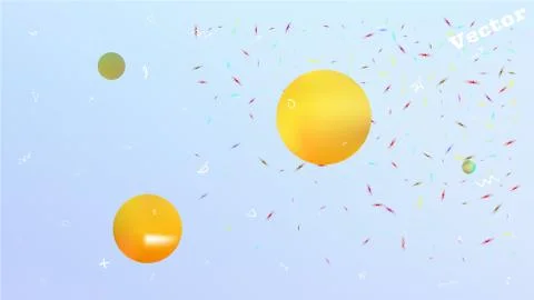 Professional abstract space background picture wallpaper. Stock Illustration