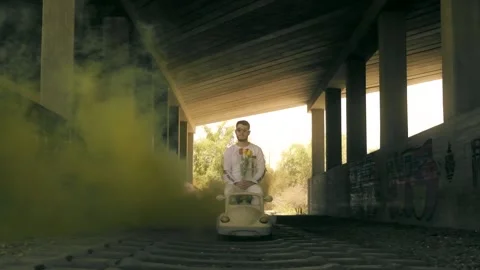 Professional Actor Ready for a Shoot, Scene from a video 스톡 동영상 139498761