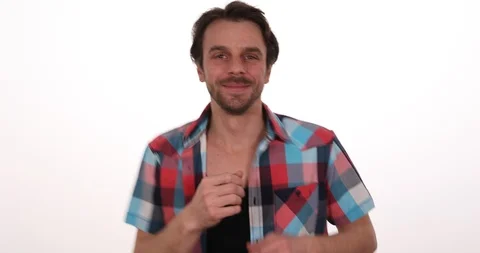 Professional American Dancer Man Dancing Move Body Contemporary Freestyle Dance Stock Footage 87922293