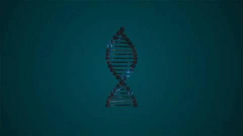 Professional analysis of DNA Structure, genes and genetic disorders, science Illustrazione stock