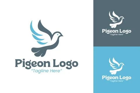 Professional and Creative Bird Logo Designs for Branding and Businesses Illustrazione stock