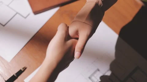 Professional architect designer structural engineer team colleagues working.. Stock Footage 336211473