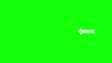 Professional Arrow Green Screen Element 스톡 동영상 343928804