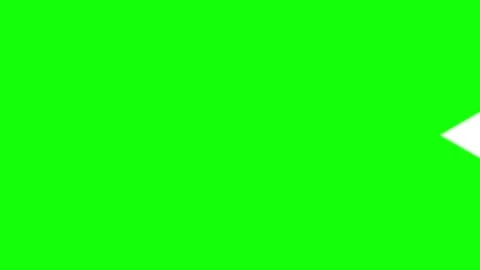 Professional Arrow Green Screen Element Video stock 343928862