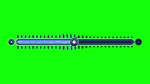 Professional Arrow Green Screen Element Video stock 343929135
