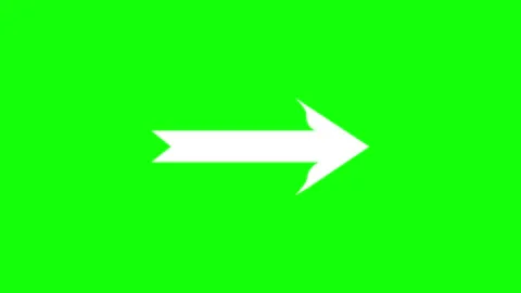 Professional Arrow Transparent Element Stock Footage 342788865