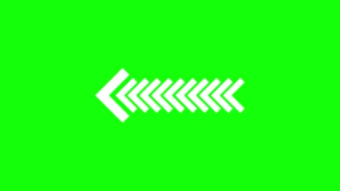 Professional Arrow Transparent Element Video stock 343928810