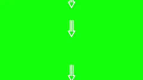 Professional Arrows Green Screen Element Video stock 343928967