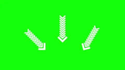 Professional Arrows Transparent Element Video stock 343928789
