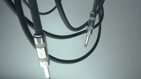 Professional audio jack Stock Footage 130588689