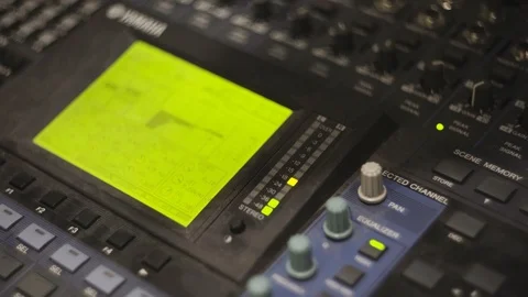 Professional Audio Mixer Stock Footage 102478165