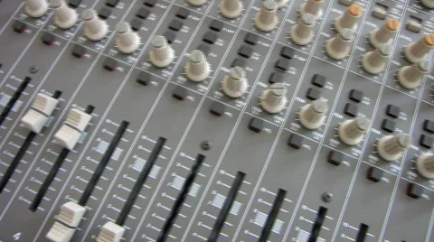 Professional audio mixing board  Vidéo 457589