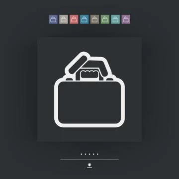 Professional bag Stockillustratie