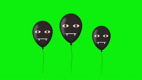 Professional Balloons Green Screen Element 库存影片 342789272
