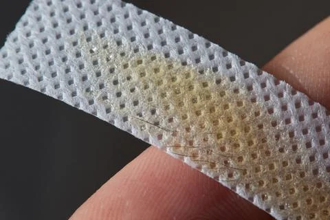 Professional barber doing threading procedure and correcting shape of eyebrows Stock Photos