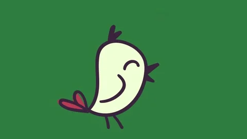 Professional Bird Flying Element Stock Footage 338017417