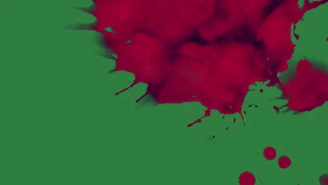 Professional Blood Animated Element Stock Footage 338018118