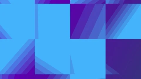 Professional Blue Blocks Background Loop Video stock 314309545