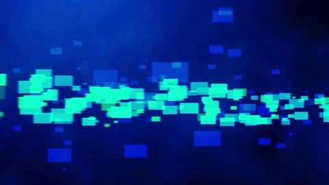 Professional Blue Tech Background 4K – Perfect for Corporate Branding Vidéo 295308597