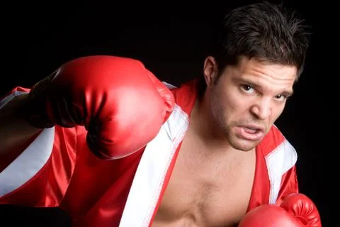 Professional boxer Stock Photos