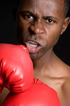 Professional boxer Stock Photos