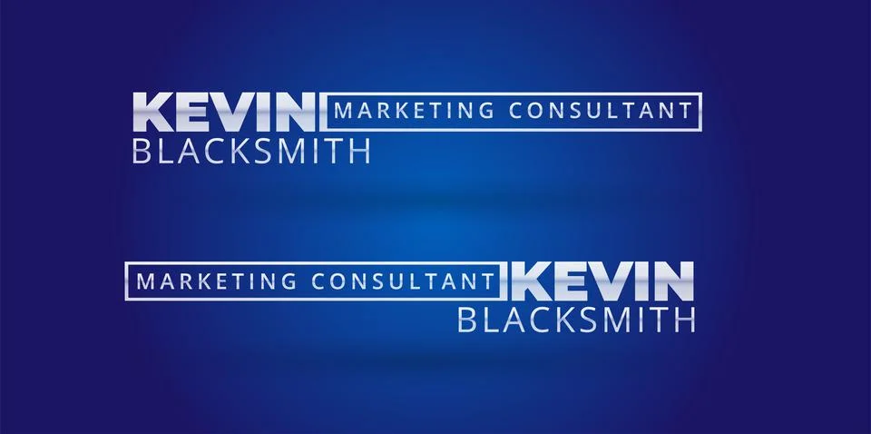 Professional Broadcast Lower third Design Template Illustrazione stock