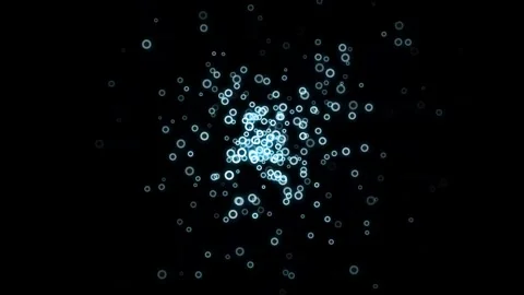 Professional Bubbles Floating Element Stock-Footage 342788070