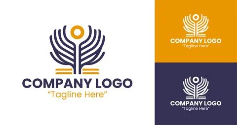 Professional Business Logo Stock Illustration