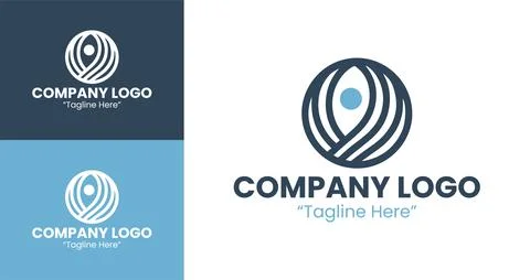 Professional Business Logo Stock Illustration