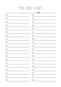 Professional Business Planner Template A4 Corporate Task Management and Pro.. Stock-Illustration