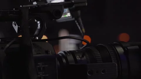 Professional Camera Closeup Video stock 139018757