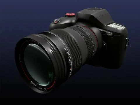 Professional Camera Stock Illustration