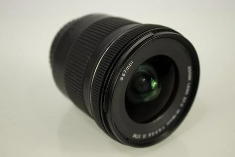 Professional camera lens Stock Photos