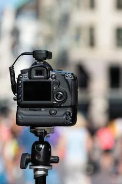 Professional camera Stock Photos