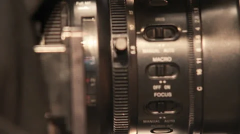 Professional camera zoom and pan Видео 23724764