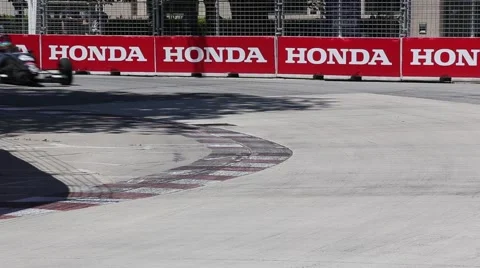 Professional car racing Stock Footage 51165890