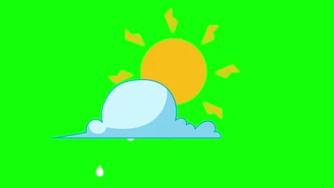 Professional Cartoon Sitting Element Video stock 341586989