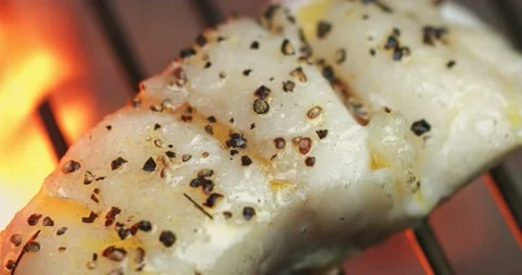 Professional chef is preparing food in a modern restaurant Stock Footage 88980931