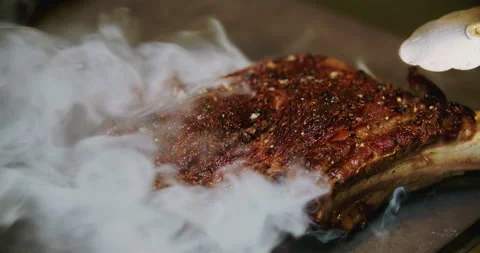 Professional chef is preparing meal Stock-Footage 88959078