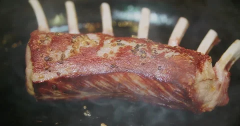 Professional chef is preparing meal Stock Footage 88960444