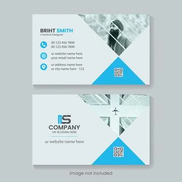 Professional Clean and stylish, Creative Business card template イラスト素材