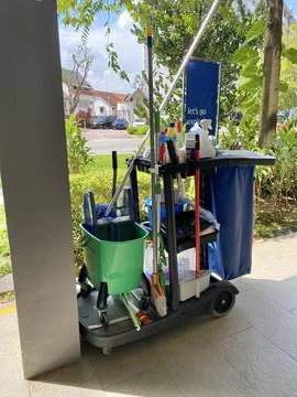 Professional Cleaner Tools Stock Photos