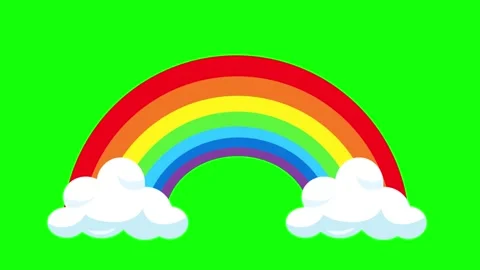 Professional Cloud Animated Green Screen Element Stock-Footage 341586833
