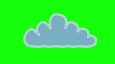 Professional Cloud Looping Element Stock Footage 341336199
