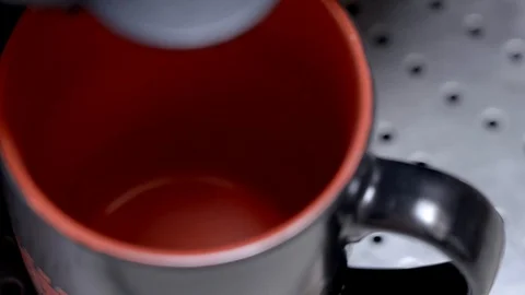 Professional coffee brewing. Stock Footage 95001303