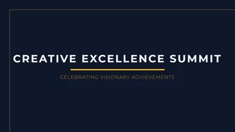 Professional conference on creative excellence and innovative business solu.. Stock Footage 337576821