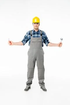 Professional construction worker Stock Photos