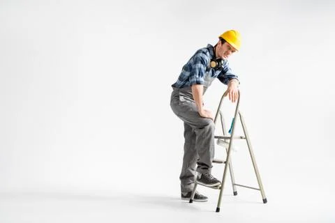 Professional construction worker Stock Photos